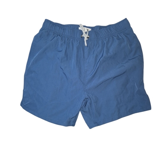 Vintage Summer Swimwear Mens Swim Trunks Drawstring  Mesh Lined Blue Size L - Picture 1 of 6